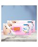 Tulips Sensitive Baby Wet Wipes With Lid Pack of 2 - 72 Pieces each