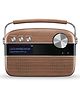 Saregama Carvaan Hindi - Portable Music Player with 5000 Preloaded Songs, FM/BT/AUX (Oak Wood Brown)