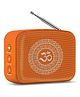 Carvaan Saregama Mini 2.0 Bhakti- Music Player with Bluetooth/FM/AM/AUX (Orange)