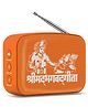 Carvaan Saregama Mini 2.0 Shrimad Bhagavad Gita- Music Player with Bluetooth/FM/AM/AUX (Saffron Orange)