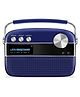Saregama Carvaan Premium Hindi - Portable Music Player with 5000 Preloaded Songs, FM/BT/AUX -Royal Blue