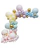 Party Propz Balloons With Arch Multicolor - Pack Of 123 