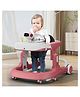 StarAndDaisy Multifunctional Baby Walker with Music  - Pink White