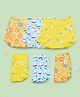 SuperBottoms Padded Underwear for 1-2Y Babies | Potty Training Pants for Mess-Free Diaper-Free Time | Explorer | Pack of 6