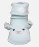 Yellow Bee Animal Design Anti Skid Socks - Blue