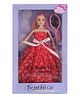 Smiles Creation Fashion Doll With Bridal Dress - Red