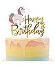 Funcart Unicorn Cake Topper - Multicolor