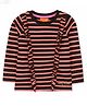 Cherry Crumble by Nitt Hyman Ruffle Detailed Striped Top - Pink