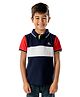 Cherry Crumble by Nitt Hyman Half Sleeves Striped Polo T-Shirt -  Multicolor