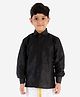 JBN Creation Full Sleeves Solid Shirt - Black