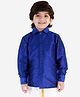 JBN Creation Full Sleeves Solid Shirt - Royal Blue