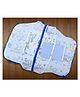 Mums Wean Baby Mattress Set With Mosquito Net Pillow And Blanket - Blue