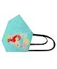 Airific Face Mask Disney Princess Print Extra Small  - Blue