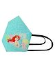 Airific Face Mask Disney Princess Print Medium  - Blue