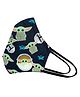 Airific Starwars Mini Yoda Reusable & Washable Face Mask Extra Small Size - Navy