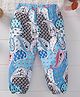 Kookie Kids Full Length Harem Pant Multi Print - Multicolor