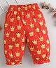 Kookie Kids Full Length Lounge Pant Crown Print - Red
