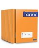 Woodsnipe Single Line Notebooks Pack of 16 - 72 Pages Each