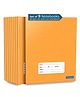 Woodsnipe Brand Single Line Interleaf Notebooks Pack of 9 - 72 Pages Each