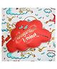  SilverLinen Harry Potter Wingardium Leviosa Print Cushion - Red