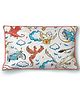 Silverlinen Harry Potter Wingardium Leviosa Theme Single Pillow Cover - White