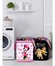 Disney By Kuber Mart Industries Laundry Bag Disney Minnie & Lion King Print Set Of 2 - Black Pink