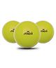 Jaspo T-20 Soft Cricket Balls Pack of 3 - Neon Yellow