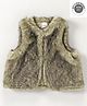 Carter's Faux Fur Vest - Brown