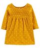 Carter's Polka Dot Jersey Dress - Yellow