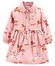 Carter's Horse Shirt Dress - Pink
