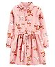 Carter's Horse Shirt Dress - Pink