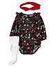 Carter's 3-Piece Daddy Loves Me Onesie with Socks & Headband - Multicolor