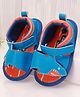 Cute Walk by Babyhug Sandals Style Booties Whale Patch  - Blue