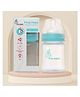 R for Rabbit First Feed 150 ml Baby Feeding PP Bottle with Anti-Colic Wide Neck, BPA Free Soft Silicone Nipple, Milk Feeder for New Born/Infants/Toddler Kids of 0+ Months (Sea Green)