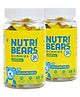 NutriBears Kids Calcium with Vitamin D Gummies Pack of 2 - 30 Pieces each