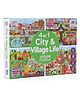 Ratnas City and Village Jigsaw Puzzle Set of 4 - 35 Pieces Each