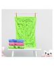 The Little Lookers 100% Cotton Large Printed Towel Set of 3 Pink Blue Green - (Print May Vary) 