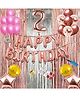 Shopperskart 2nd Happy Birthday Kit Pink - Pack of 76