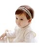 Ziory Double Layered Headband - Golden