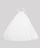 Nino Bambino 100% Organic Cotton Sleeveless A Line Dress - White