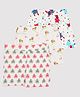 Nino Bambino 100% Organic Cotton Assorted Print Pack Of 3 Shorts - Multi Color