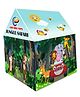 EDU KIDS TOYS Jungle Safari Camp Tent House - (Color And Print May Vary)