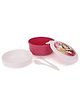 Cello Homeware Polo Lunch Box Round - Pink