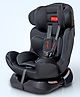LuvLap Galaxy Convertible Car Seat for Newborn to 7 Years, Forward & Rear Facing, 3 Recline Levels, European Safety Certified, Side Impact Guard  Black