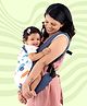 LuvLap Adore Baby Carrier, Lightweight with 2 Carry Positions, Adjustable & Breathable for 4-24 Months, Max 18Kg  Blue