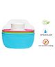 The Little Lookers Portable Powder Puff with Box Holder Container - Blue