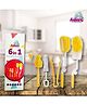 Adore Wowie Bottle Cleaning Kit Pack of 6 - ( Colour May Vary )