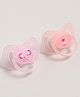 Symmetrical Pacifier with Baglet Pack of 2 - Pink Purple