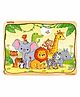 Webby Jungle Safari Wooden Jigsaw Puzzle Multicolor - 24 Pieces
