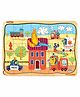 Webby Wooden Emergency Vehicles Jigsaw Puzzle - 40 Pieces